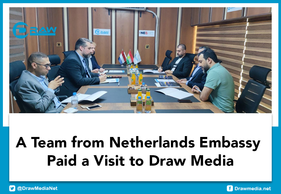 A Team from Netherlands Embassy Paid a Visit to Draw Media
