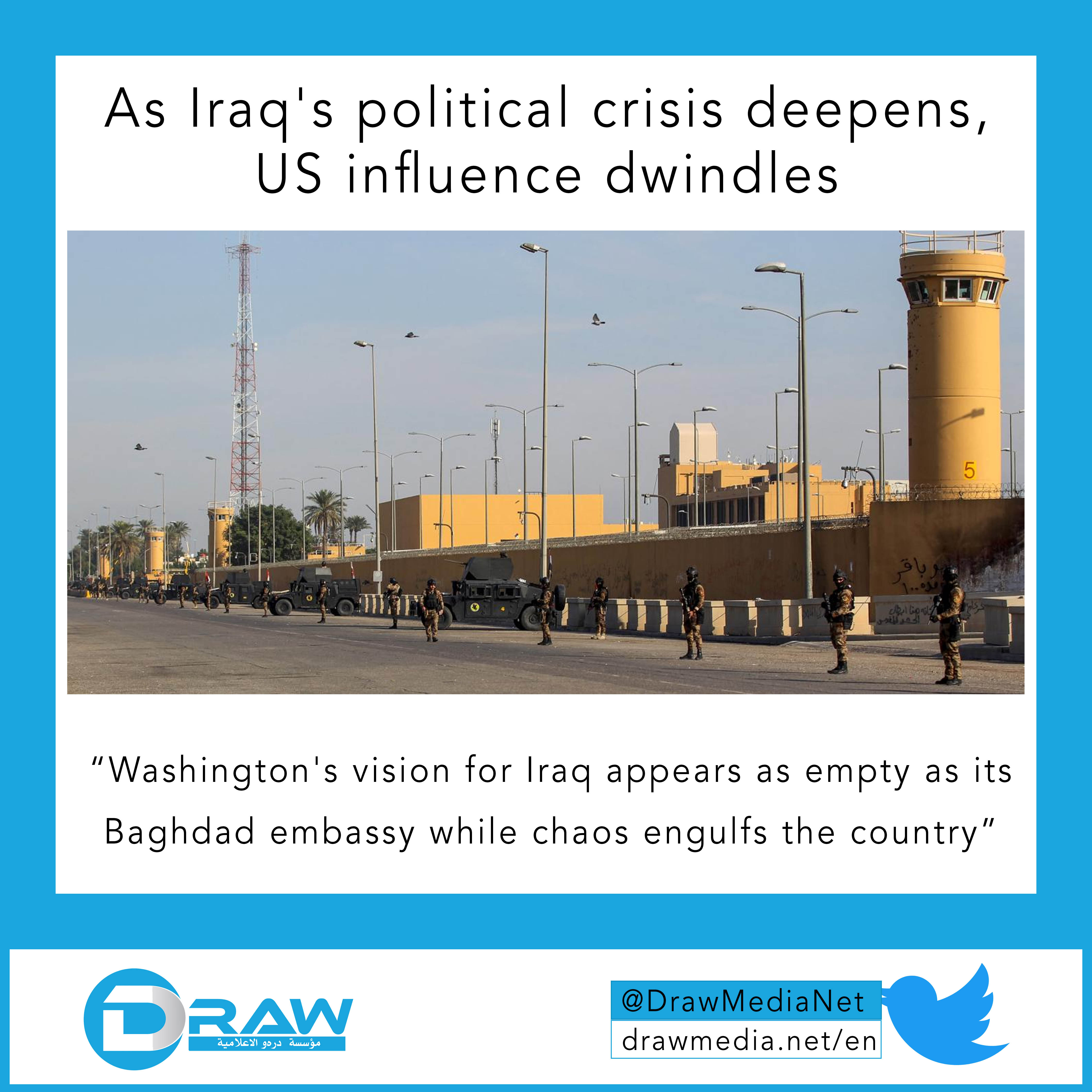 As Iraq's political crisis deepens, US influence dwindles