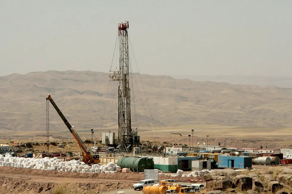 Water stops the oldest oil field in Garmian