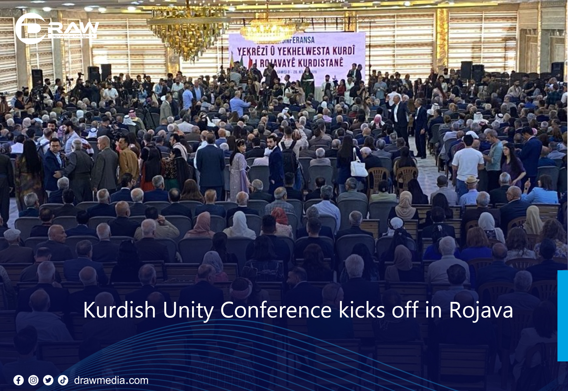 Kurdish Unity Conference kicks off in Rojava