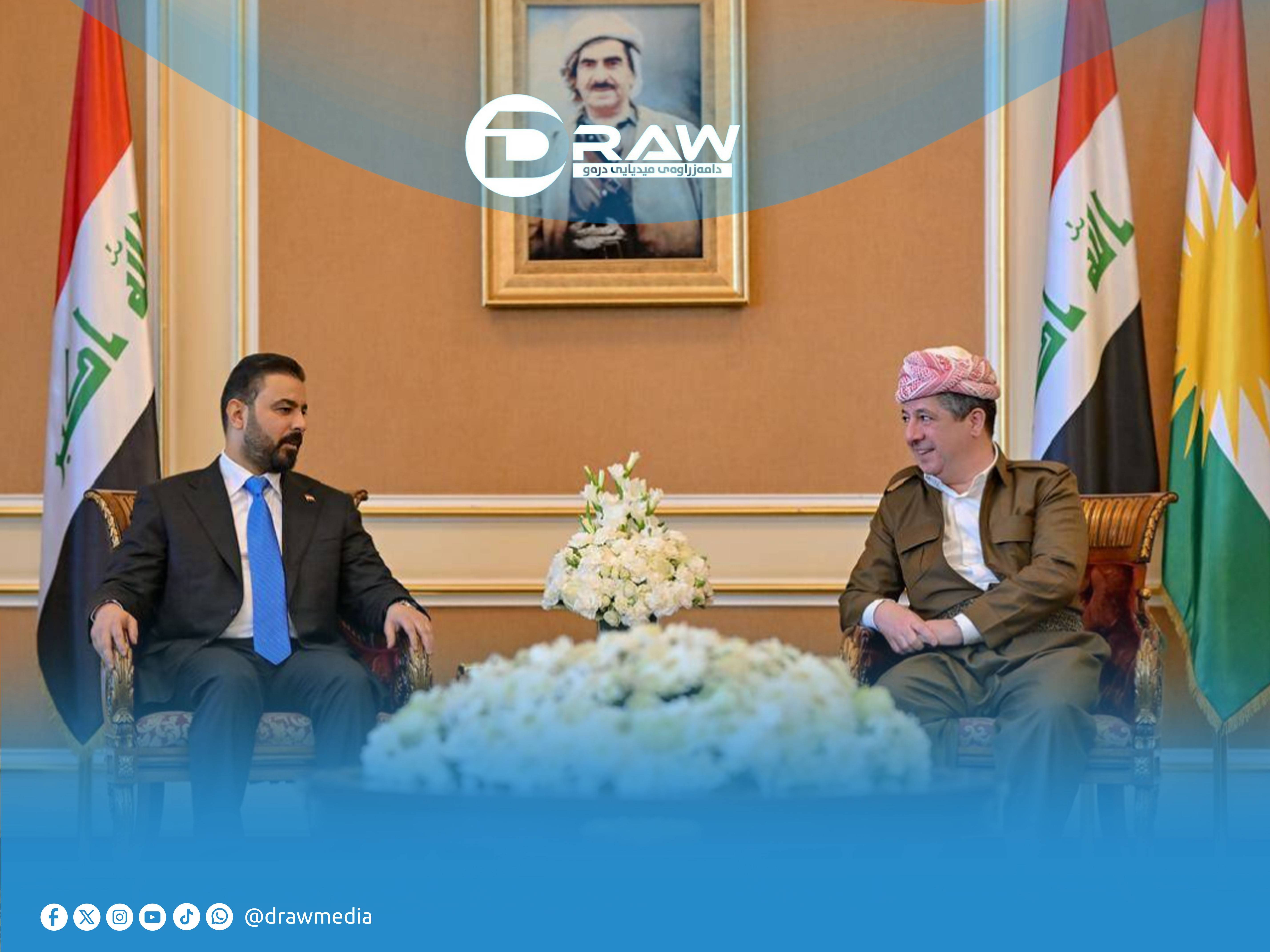 الزيدي في أربيل لكسر الجمود مع حزب بارزاني