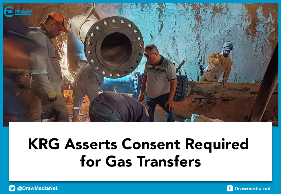 KRG emphasizes that gas should not be transferred without their consent